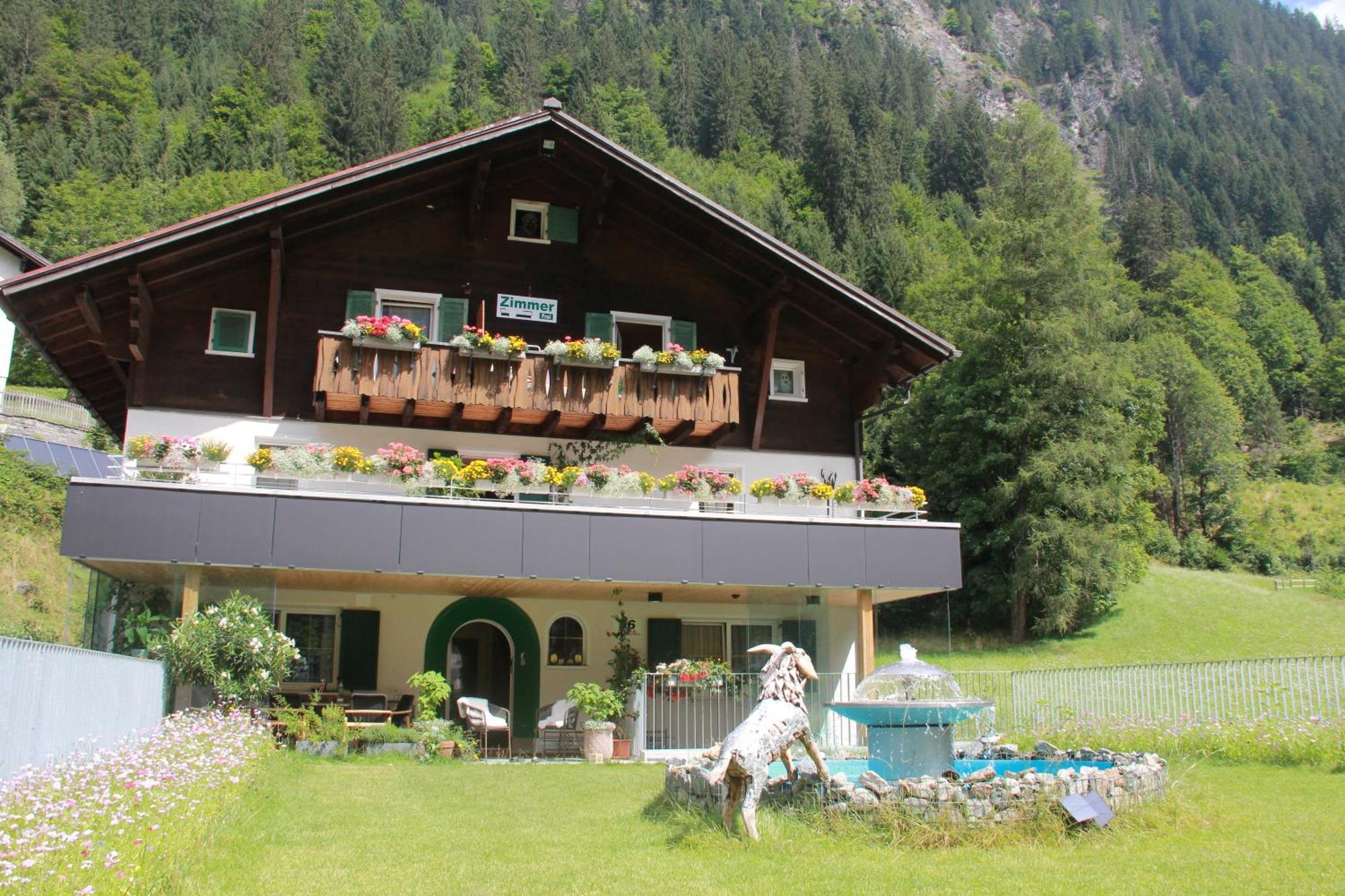 Haus Am Rain Bed & Breakfast Partenen Eksteriør bilde